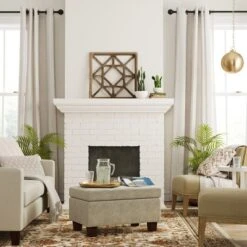 1pc Light Filtering Solid Window Curtain Panel - Threshold™ -Threshold Home Decoration GUEST d87e39a1 159e 4a45 aedf fc7bbdb30120