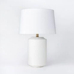 Ceramic Assembled Table Lamp White - Threshold™ Designed With Studio McGee -Threshold Home Decoration GUEST db4c653d e88d 42df 8c00 5a8531711d06