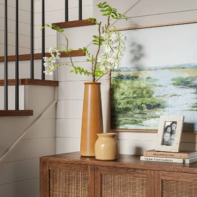 Marble Stone Table Frame Natural - Threshold™ 1 Marble Stone Table Frame Natural - Threshold™