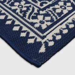 Tapestry Outdoor Rug Blue - Threshold™