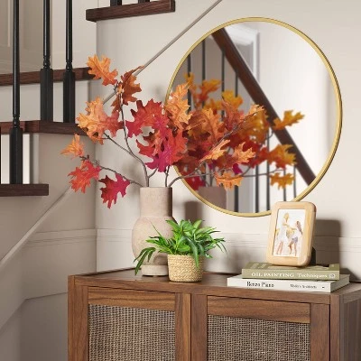 Rounded Rectangle Wood Table Frame Natural - Threshold™ 1 Rounded Rectangle Wood Table Frame Natural - Threshold™