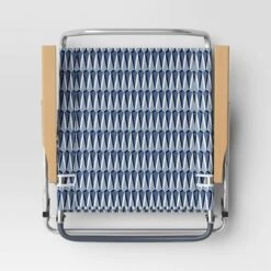 5 Position Beach Chair With Aluminum Frame & Wood Arms - Threshold™ -Threshold Home Decoration GUEST df33586e 5c96 402f bbf5 1ea58192bcc5