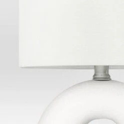 Abstract Ceramic Mini Table Lamp White - Threshold™ 6 Abstract Ceramic Mini Table Lamp White - Threshold™ -Threshold Home Decoration GUEST e060b615 0e7d 45e5 a0cf f6597ddf73ee
