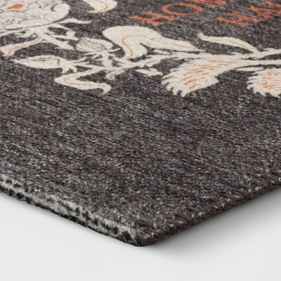 1'8"x2'10" Washable 'Home Sweet Haunted Home' Accent Rug - Threshold™ 2 1'8"x2'10" Washable 'Home Sweet Haunted Home' Accent Rug - Threshold™ - Image 2