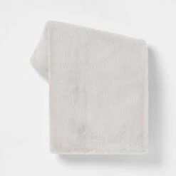 Faux Rabbit Fur Throw Blanket - Threshold™ -Threshold Home Decoration GUEST e2fec1f4 e1e5 44a5 b6ea 9879ff6f13fa