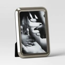 Polished Chrome Rounded Metal Table Frame Silver - Threshold™ -Threshold Home Decoration GUEST e39a0966 8321 4bd1 a9e5 65ce8c06c03e