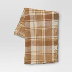 Raised Striped Boucle Plaid Throw Blanket - Threshold™ -Threshold Home Decoration GUEST e552560e a804 4b3c 8831 e33f03fe5adf