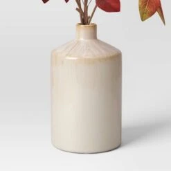 Leaf Arrangement In Ceramic Pot Red - Threshold™ 5 Leaf Arrangement In Ceramic Pot Red - Threshold™ -Threshold Home Decoration GUEST e7fb038d 9de2 4de1 8e13 2c4f2335bc36