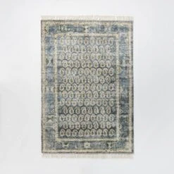 Lost Creek Printed Paisley Rug Blue - Threshold™ Designed With Studio McGee 7 Lost Creek Printed Paisley Rug Blue - Threshold™ Designed With Studio McGee -Threshold Home Decoration GUEST e8e94a54 2263 4993 84d8 d4a216f28ff8