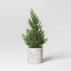 Artificial Plant Shimmer Pine Tree - Threshold™ 11 Artificial Plant Shimmer Pine Tree - Threshold™ -Threshold Home Decoration GUEST e9f4efc5 b785 4c24 8727 55222af826a7
