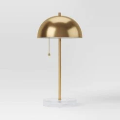 Dome Table Lamp With Acrylic Base Brass - Threshold™ 7 Dome Table Lamp With Acrylic Base Brass - Threshold™ -Threshold Home Decoration GUEST ef97fb3e 426e 4a0f a1be 70de24cbbc36