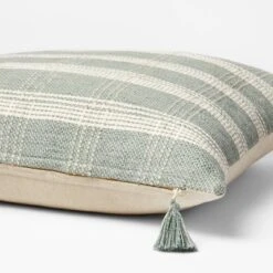 Woven Plaid Throw Pillow With Tassel Zipper - Threshold™ Designed With Studio McGee 6 Woven Plaid Throw Pillow With Tassel Zipper - Threshold™ Designed With Studio McGee -Threshold Home Decoration GUEST f0347132 f80f 4dac 84d2 18214a07c267