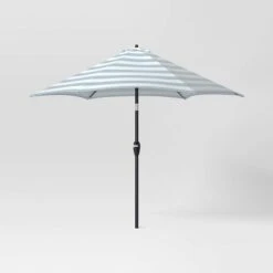 9'x9' Market Patio Umbrella - Black Pole - Threshold™ -Threshold Home Decoration GUEST f13d2811 4aad 4833 8764 8a6c5bfc5080