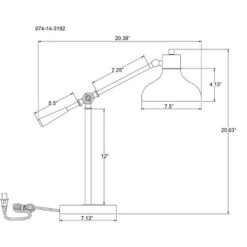 Crosby Schoolhouse Desk Lamp Black - Threshold 8 Crosby Schoolhouse Desk Lamp Black - Threshold -Threshold Home Decoration GUEST f1e5b1e8 2901 40b4 8e4d 879164dbd81b