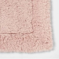 Long Faux Fur Throw Blanket Blush - Threshold™ -Threshold Home Decoration GUEST f380007d c6aa 42de 842c e51acf762a52