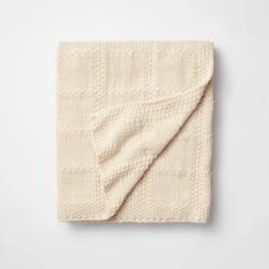 Grid Knit Throw Blanket - Threshold™ Designed With Studio McGee -Threshold Home Decoration GUEST f49e1612 4350 4f2e a1df c4d091023d34