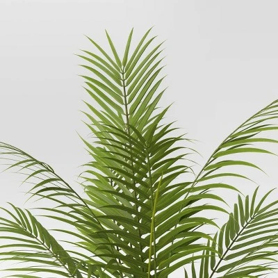 28" X 24" Artificial Palm Plant Arrangement In Pot - Threshold™ 2 28" X 24" Artificial Palm Plant Arrangement In Pot - Threshold™ - Image 2