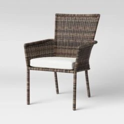 Monroe 2pk Patio Stack Dining Chairs Linen - Threshold™ -Threshold Home Decoration GUEST f6ba490d 602e 4484 bada 1ff13d1781bf