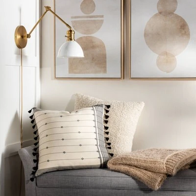 Metal Dome Sconce Wall Light (Includes Energy Efficient Light Bulb) Brass - Threshold™ Designed With Studio McGee 1 Metal Dome Sconce Wall Light (Includes Energy Efficient Light Bulb) Brass - Threshold™ Designed With Studio McGee