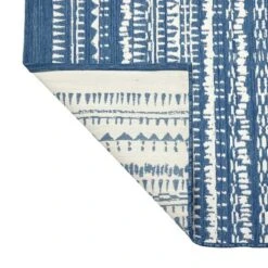 7' X 10' Outdoor Rug Striped Fringe Blue - Threshold™ 5 7' X 10' Outdoor Rug Striped Fringe Blue - Threshold™ -Threshold Home Decoration GUEST f87e445c 81fd 43af bbbd 1dd8caca7131