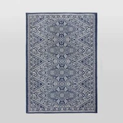 Tapestry Outdoor Rug Blue - Threshold 11 Tapestry Outdoor Rug Blue - Threshold -Threshold Home Decoration GUEST fa23a957 0918 4796 9a40 1b9806e30f65