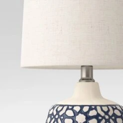 Assembled Ceramic Table Lamp Blue - Threshold™ -Threshold Home Decoration GUEST fe5c1f61 2825 45cb ab75 d18b8c136a68